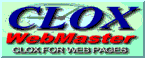 CLOX WebMaster - Put CLOX on your Web Page